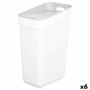 Skraldespand Curver Hvid Plastik 30 L (6 enheder)