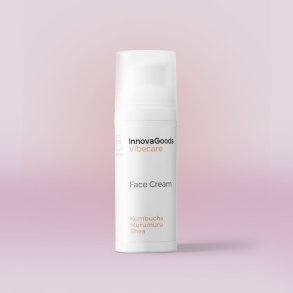 Fugtgivende ansigtscreme Kombucha Vibecare InnovaGoods 50 ml