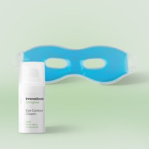 Pakke med afslappende behandling til omridset omkring jnene CBD InnovaGoods