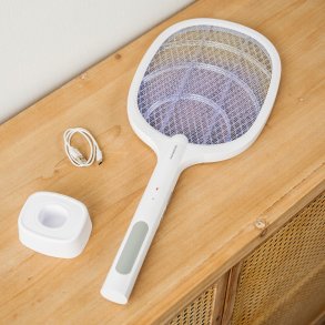 Genopladelige Insect Killer Ketcher med UV Light 2 i 1 Elecfly InnovaGoods