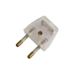 Stikprop flad transparent