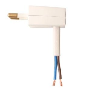 Vinkel stikprop sort 