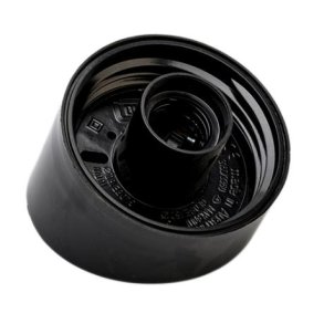 Armatur skr sort 95 mm IP40