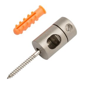 Ledningsophng m/aflastn. Brstet stl