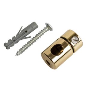 Ledningsophng m/aflastn. messing