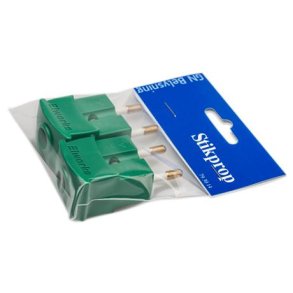 Stikprop u/jord slagfast gr�n 2 stk. GN-pak