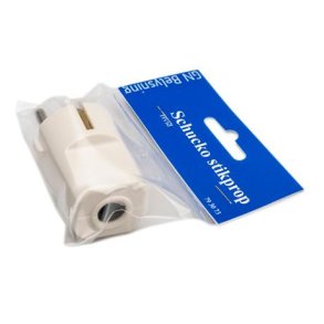 Schuko stikprop hvid 250V GN-pak