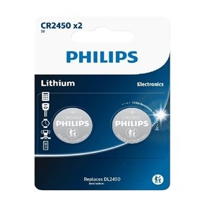 Coincell Battery CR2450 2 stk