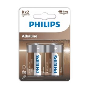 Alkaline D / LR20 Batteri 2 stk