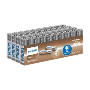 Alkaline AA / LR6 Batteri 1-pak 40 stk