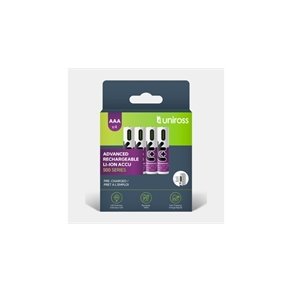 Genopladelig Lithuim AAA Batteri USB-C 1 pak