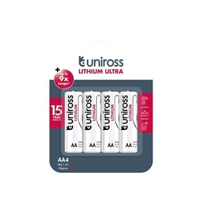 Ultra Lithium AA / LR6 Batteri 3000mAh 4 stk