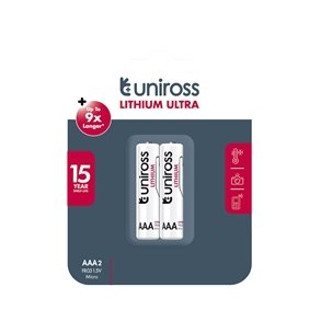 Lithium Battery AAA / FR3 1250mAh 2 stk