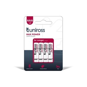 Max Power AAA / LR3 Batteri 1300mAh 4 stk