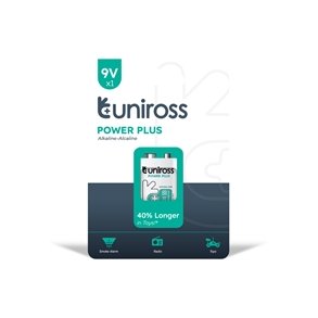 Alkaline 6LR61 9 Volt 600mAh 1 stk