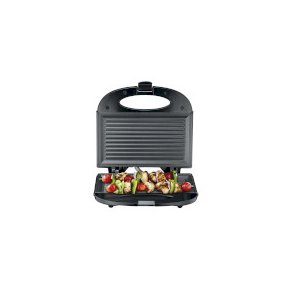Sandwichmaskine / grillplade 750 Watt Sort