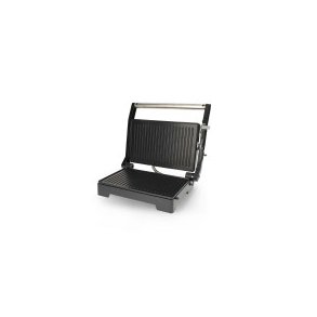 Panini-grill og kontaktgrill med non-stick bel�gning og overophedningsbeskyttelse 1000W Sort