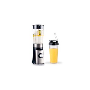 Smoothie-to-go pro drikkekop Comfortjuicer 450 ml til skole, arbejde eller fitnesscenter - Sort