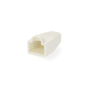 Tr�kaflastningskappe | RJ45 | PVC | Hvid | Box | 10 stk.