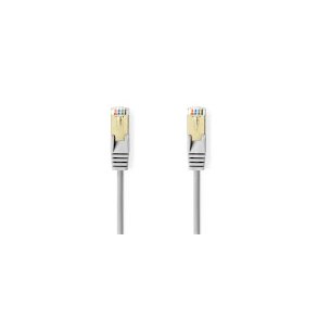 CAT5e netv�rkskabel | SF/UTP | RJ45 Han | RJ45 Han | 5.00 m | Runde | PVC | Gr� | Konvolut