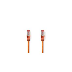 Kat 6 kabel | RJ45 Han | RJ45 Han | S/FTP | 15.0 m | Runde | LSZH | Orange | Konvolut