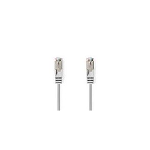 CAT6a netv�rkskabel | SF/UTP | RJ45 Han | RJ45 Han | 7.50 m | Runde | PVC | Gr� | M�rke