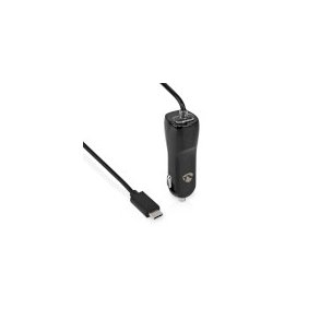 Biloplader | 15 W | 1x 3.0 A | Antal output: 1 | USB-C (Fixed) kabel | 1.00 m | Single Voltage Output