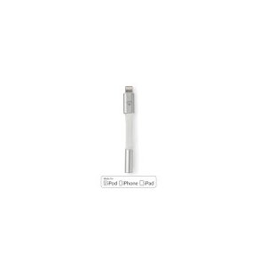 Lightning Adapter | Apple Lightning 8-pin | 3.5 mm Hunstik | Guldplateret | 0.15 m | Runde | Aluminium