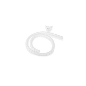 Kabel Management | Spiral �rme | 1 stk. | Maksimal tykkelse p� kabel: 28 mm | PE | Hvid