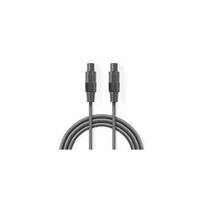 H�jtaler Kabel | 48 x 0.20 mm | Kobber | 5.00 m | Runde | PVC | M�rkegr� | Kartonhylster