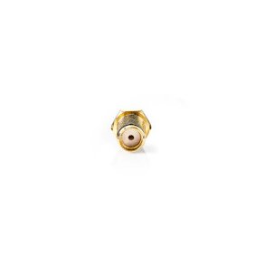SMA Connector | Lige | Hun | Guldplateret | 50 Ohm | Krymp | Kabeldiameter: 2.55 mm | Metal | Guld | 2 stk. | Box