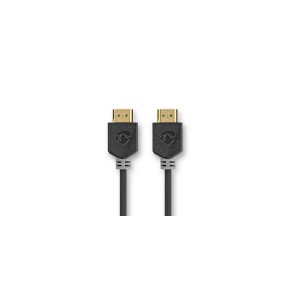 Ultra High Speed ​​HDMI ™ kabel | HDMI™ Stik | HDMI™ Stik | 8K@60Hz | 48 Gbps | 1.00 m | Runde | 6.0 mm | Antracit | Window Box