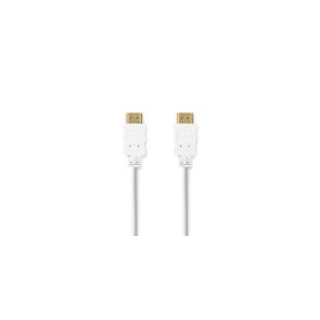 High Speed ​​HDMI ™ kabel med Ethernet | HDMI™ Stik | HDMI™ Stik | 4K@30Hz | ARC | 10.2 Gbps | 2.00 m | Runde | PVC | Hvid | Box
