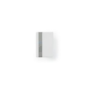 Tr�dl�st D�rklokke S�t | Str�mforsyning | 220 - 240 V AC 50 Hz | 1x CR2032 | Volume: 80 dB | Signalomr�de: 300 m | IP44 | Just�rbar volume | 36 Melodier | 1 Modtager | Hvid