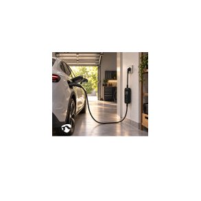 B�rbar oplader til elbiler | AT-N05V3V3-F 3G1.5 | 1380 / 2300 / 3680 W | 6.0 / 8.0 / 10.0 A / 13.0 / 16.0 A | 1 Phase | 5.00 m | Sort | Gave�ske