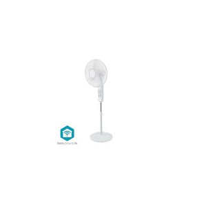 SmartLife Ventilatorer | Wi-Fi | 400 mm | Just�rbar h�jde | Roterer automatisk | 3-Hastighed | Timer | Fjernbetjening | Android / IOS | Hvid