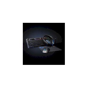 Gaming Combo Kit | 5-i-1 | Tastatur, Headset, Mus og musem�tte | Sort | QWERTZ | DE layout