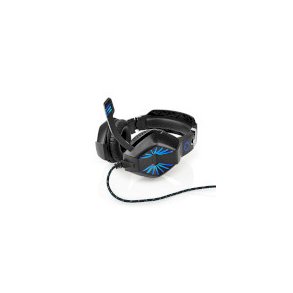 Gaming Headset | Over-Ear | Stereo | USB Type-A / 2x 3.5 mm | Fold-Away Mikrofon | 2.20 m | LED