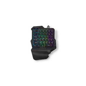 Wired Gaming Keyboard | USB Type-A | Membrane N�gler | RGB | Enh�nds | Universel | USB Drevet | Str�mkabell�ngde: 1.60 m | Gaming