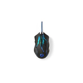 Gaming Mouse | Kabel | 1200 / 1800 / 2400 / 3600 dpi | Justerbar DPI | Antal knapper: 6 | Programmerbare knapper | H�jreh�ndet | 1.50 m | LED