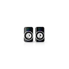 Gaming H�jttaler | H�jttalerkanaler: 2.0 | USB Drevet | 3.5 mm Hanstik | 30 W | RGB | Volumenkontrol