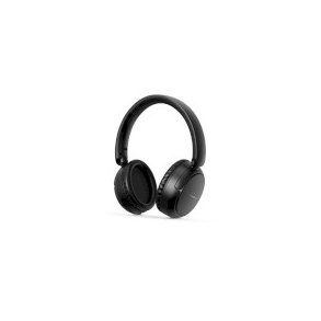 Tr�dl�se Over-Ear hovedtelefoner | Maksimal batteritid: 12 timer | Indbygget mikrofon | Truk kontrol | Underst�tter stemmestyring | Volumenkontrol | Sort
