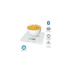 SmartLife k�kkenv�gt | Bluetooth� | Glas / Plastik | Hvid