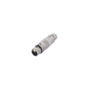 Xlr Adapter XLR 3-Pin Hun - XLR 3-Pin Hun S�lv