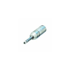 Xlr Adapter XLR 3-Pin Han - 6.35 mm Han S�lv