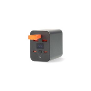 Powerbank | 30000 mAh | 1.5 / 2.0 / 3.0 / 5.0 A | Antal output: 4 | Output tilslutning: 2x USB-A / 2x USB-C | Input forbindels: 1x USB-C | PD3.0 100W / QC3.0 | Lithium-polymer | Display