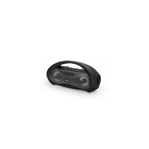 Bluetooth� Party Boombox | 420 min | 2.0 | 24 W | Medieafspilning: AUX / Micro SD / USB | H�ndtag | Fest lys | Sort