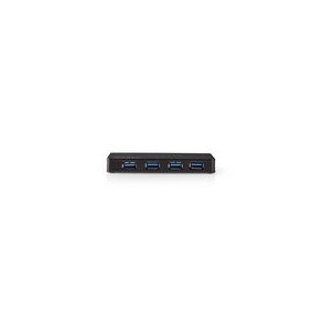 USB-hub | USB-A Han | 4x USB A Female | 4-Port port(s) | USB 3.2 Gen 1 | Str�mforsyning / USB Drevet | 4x USB