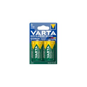 Genopladeligt Nimh Batteri D 1.2 V 3000 mAh 2-Bobler