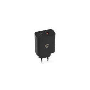 V�goplader | 65 W | Hurtigopladningsfunktion | 2.0 / 2.25 A / 3.25 A A | Antal output: 2 | USB-A / USB-C | Automatisk Valgt Sp�nding | Sort